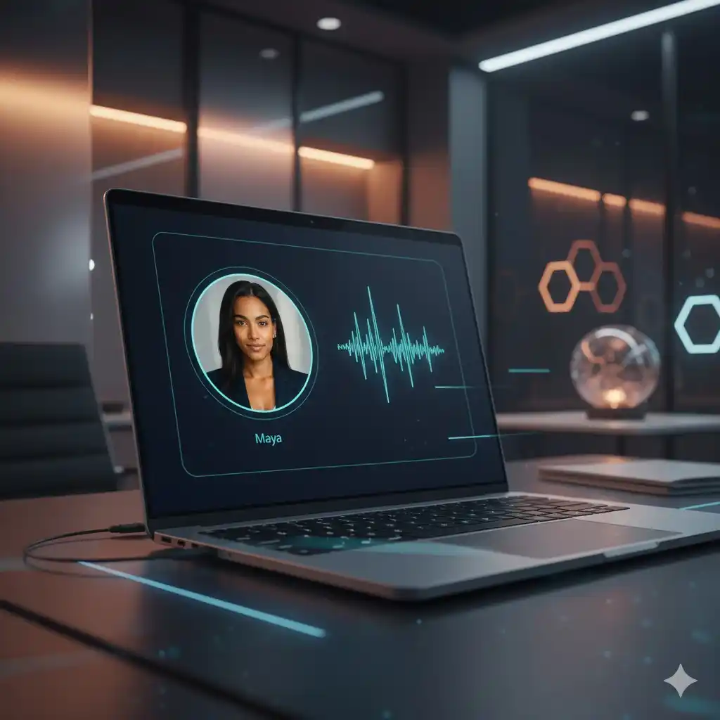 Automation & CRM Solutions 2 Automation & CRM Solutions | maya on a computer screen
